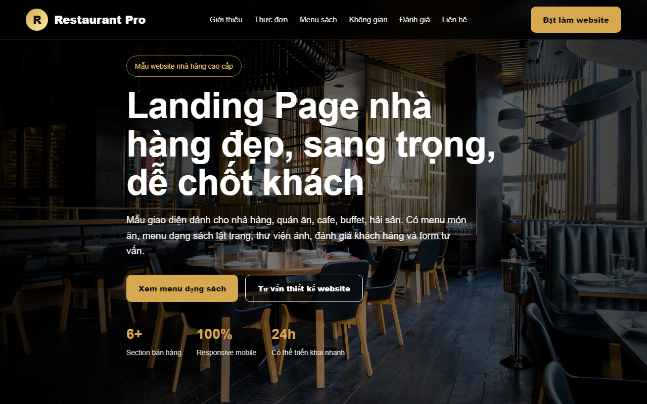 Nhà hàng Restaurant Pro